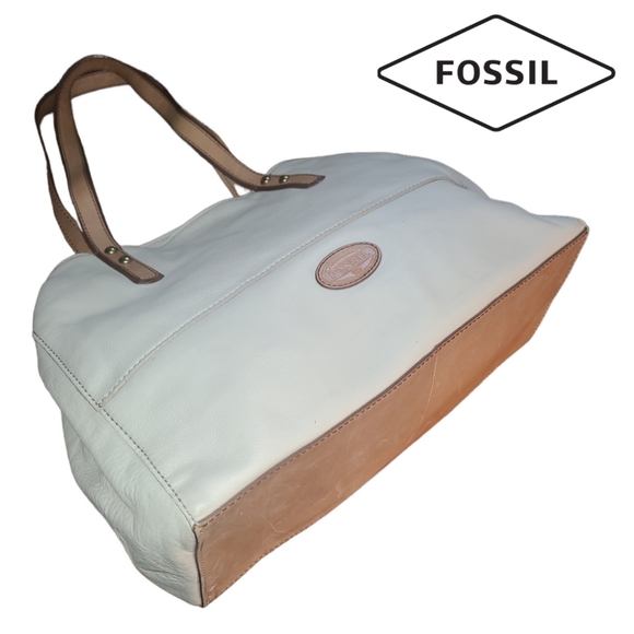 Fossil Leather Shopper/Satchel Bag - Picture 3 of 15